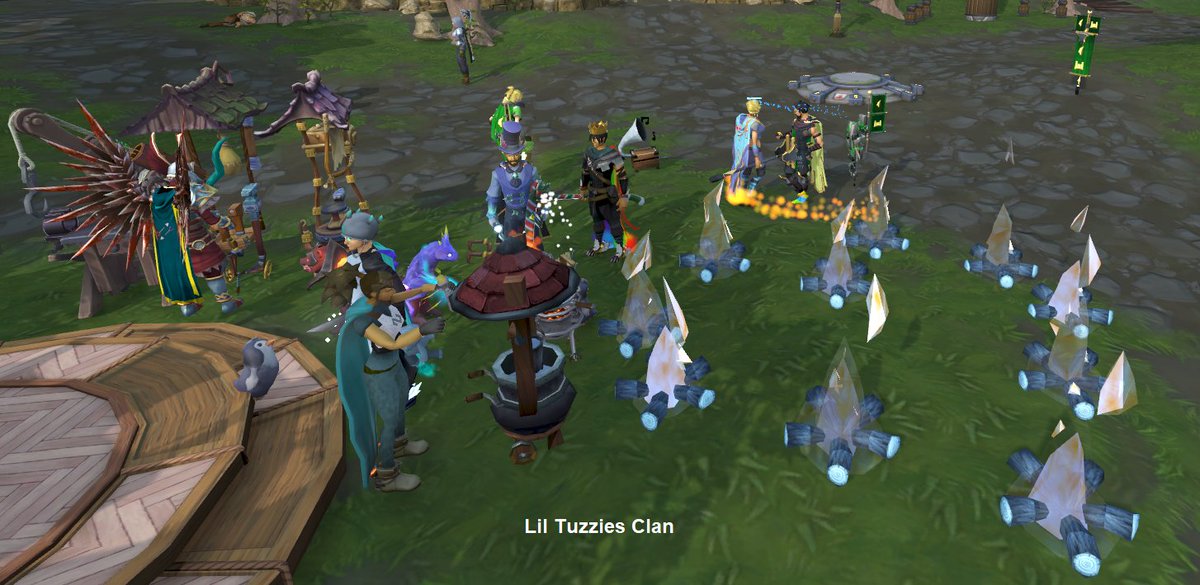 madclikr's tweet photo. Thanks to everyone who joined us for this week's Skill'n'Chill!  We'll be back again next Monday w/ more portables and dancing at 23:00 game time!  Stop by Burth Bank on w85 to join us!

Are you interested in joining more events? Check out @PinkSkirtsRS! https://t.co/iKW60jkK3D