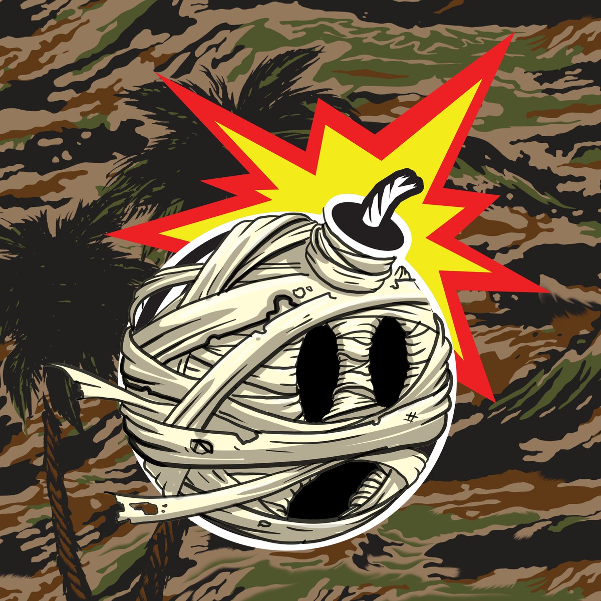 <a href="/AdamBombSquad/">Adam Bomb Squad</a> <a href="/JRHildebrand/">JR Hildebrand</a> In middle school I was intrigued by the idea of mummies and how people would go to such great lengths to achieve immortality. Mummy bomb #11155 by <a href="/BlueTheGreat/">Blue</a> reminds me of this fascination, and even comes with a desert camo looking background. Just had to get it! #ABSXJR