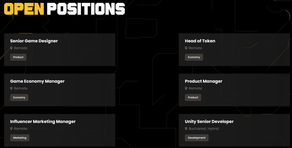 REBEL_BOTS's tweet photo. 🛠Always wanted to work in Web3?

Have all the skills💻but waiting for the perfect✅ opportunity?

👀Well search no further!

🤖REBEL BOTS ARE HIRING!🌟

Check out our latest career opportunities here:
https://t.co/dvfN9Ov4AL 

#web3 #cryptojobs https://t.co/PBBMiQMusS