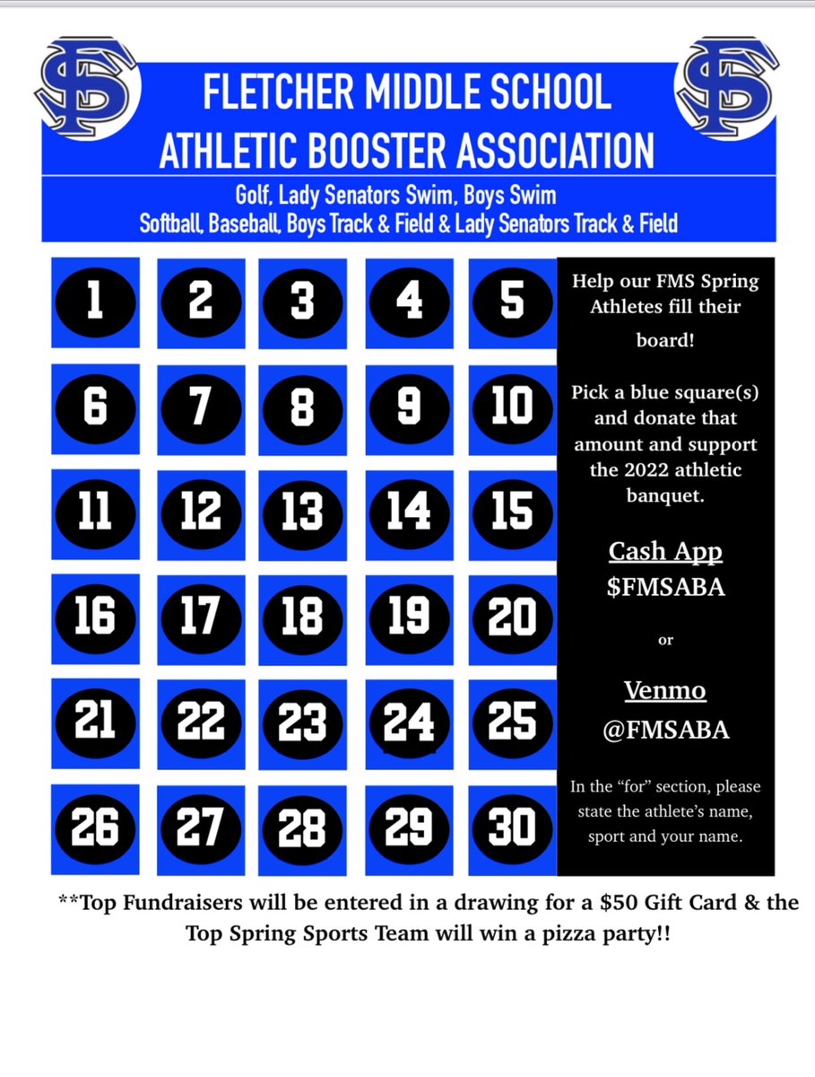 Timitayou's tweet photo. Help Trenton fill his board! It's not the amount that matters but the meaning behind your donation. 
Pick a number that is not crossed off on his board and donate the amount of that number to cashapp:
$FMSABA Venmo: @ FMSABA . Please put his name and Track in the “for” section. https://t.co/UuQDoemEH1