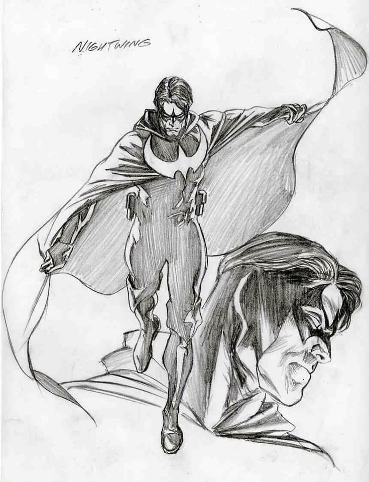 thealexrossart's tweet photo. #nightwing #tuesdayvibe @SalAbbinanti https://t.co/fGPOBU8LKN