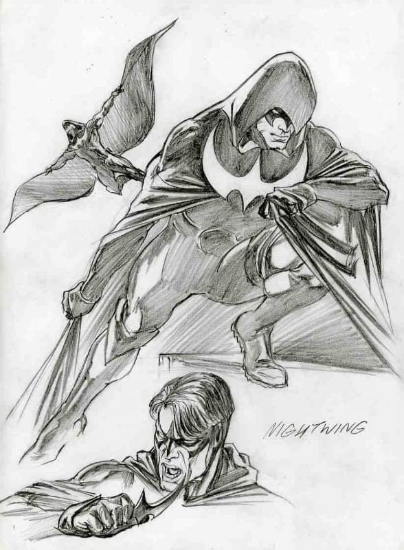 thealexrossart's tweet photo. #nightwing #tuesdayvibe @SalAbbinanti https://t.co/fGPOBU8LKN