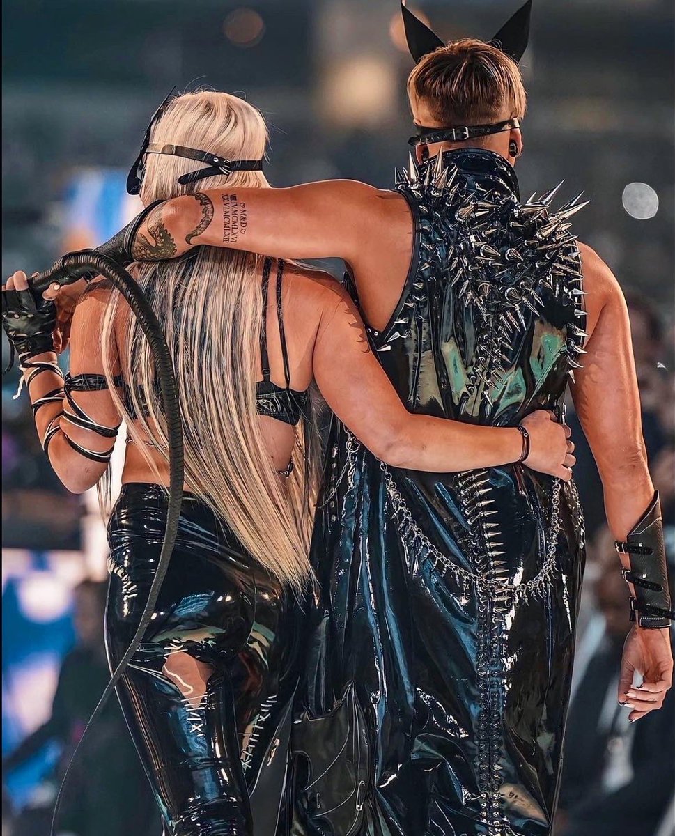 RheaRipley_WWE's tweet image. I like winning. 
At times I get emotional.. 
But I’m so grateful to have someone as understanding as @yaonlylivvonce by my side… Love ya! 🖤