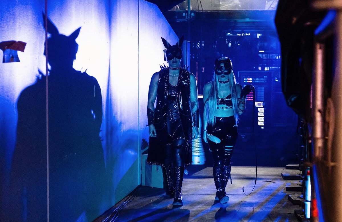 RheaRipley_WWE's tweet image. I like winning. 
At times I get emotional.. 
But I’m so grateful to have someone as understanding as @yaonlylivvonce by my side… Love ya! 🖤