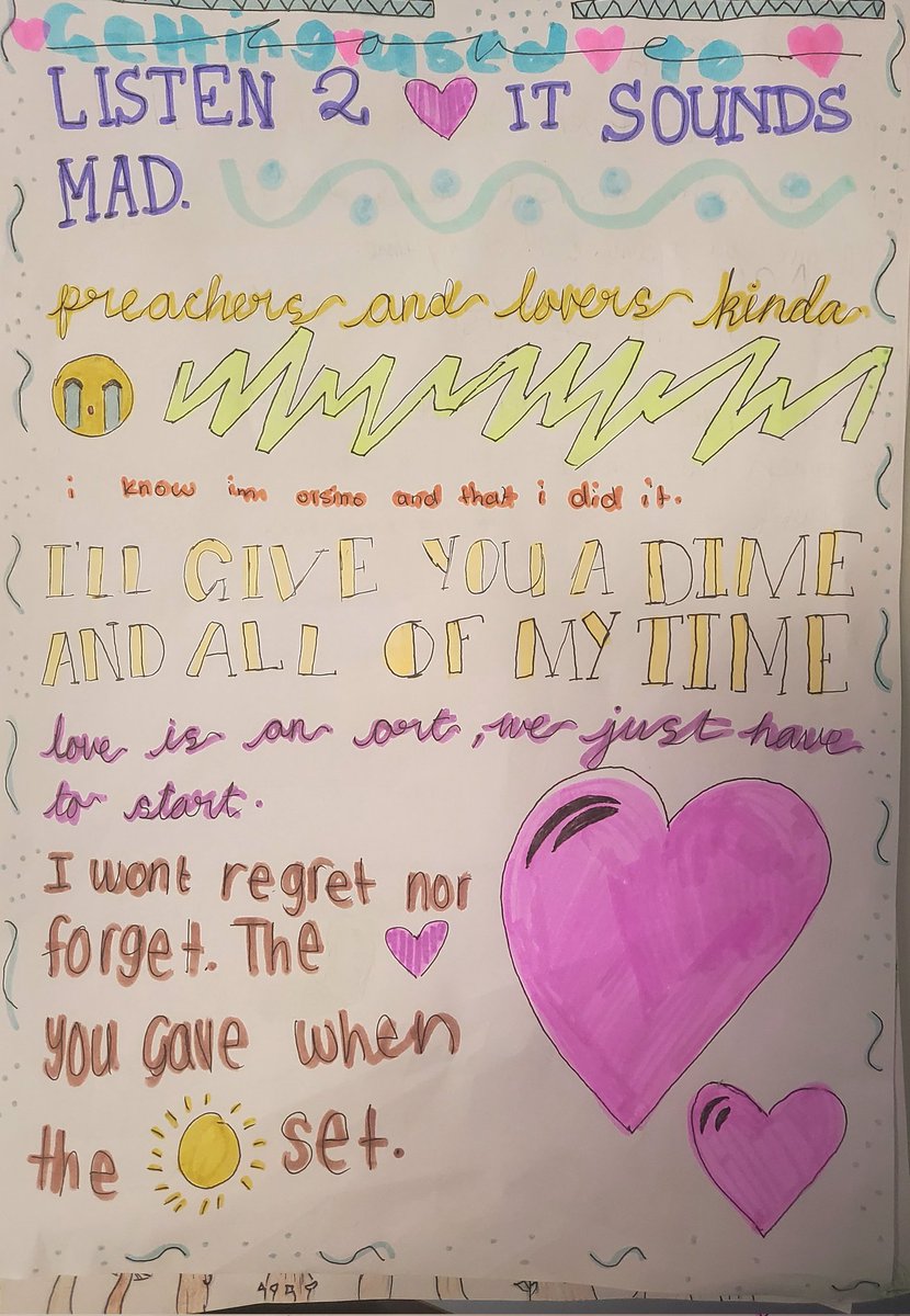 ShaguftaNehmer's tweet photo. Some BRILLIANT Shakespeare Rap songs by my wonderful year 8 class 🙌 ✨️#proud #Englishteacherlife #Shakespeare https://t.co/YFUmCjxlop
