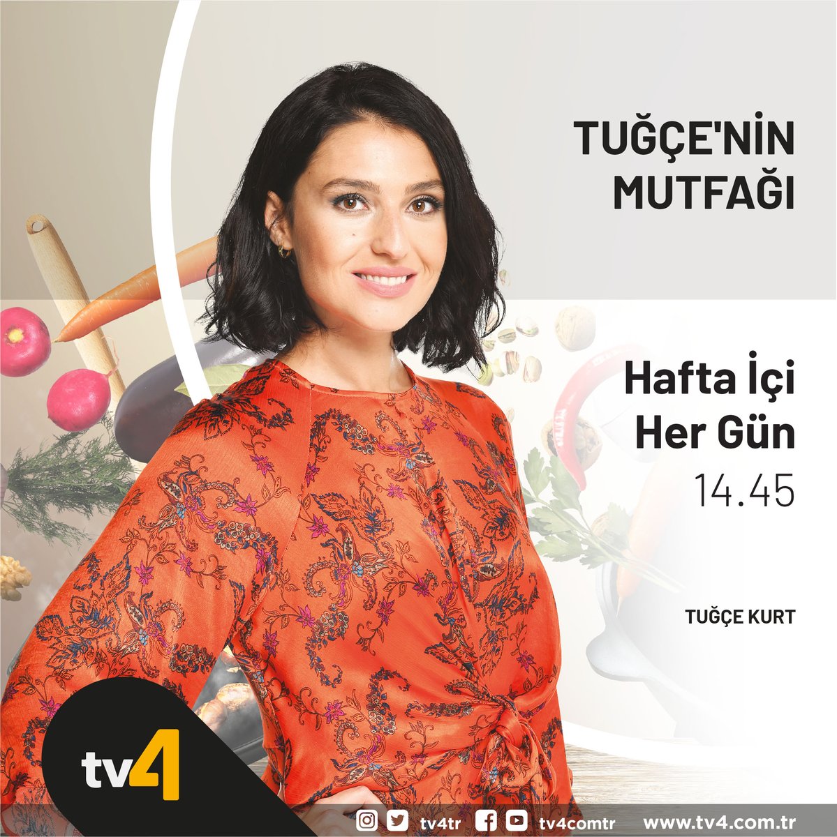 'Tuğçe'nin Mutfağı' lezzetli ve pratik yemek tariflerini, konukları eşliğinde, sizlere sunuyor | Hafta içi her gün 14.45'te 📺

#tuğçekurt #tuğçeninmutfağı #yemek #lezzet #tarif #reçete #pratikyemek #iftar #iftarmenüsü #sahur #ramazan #ramazanmenüsü