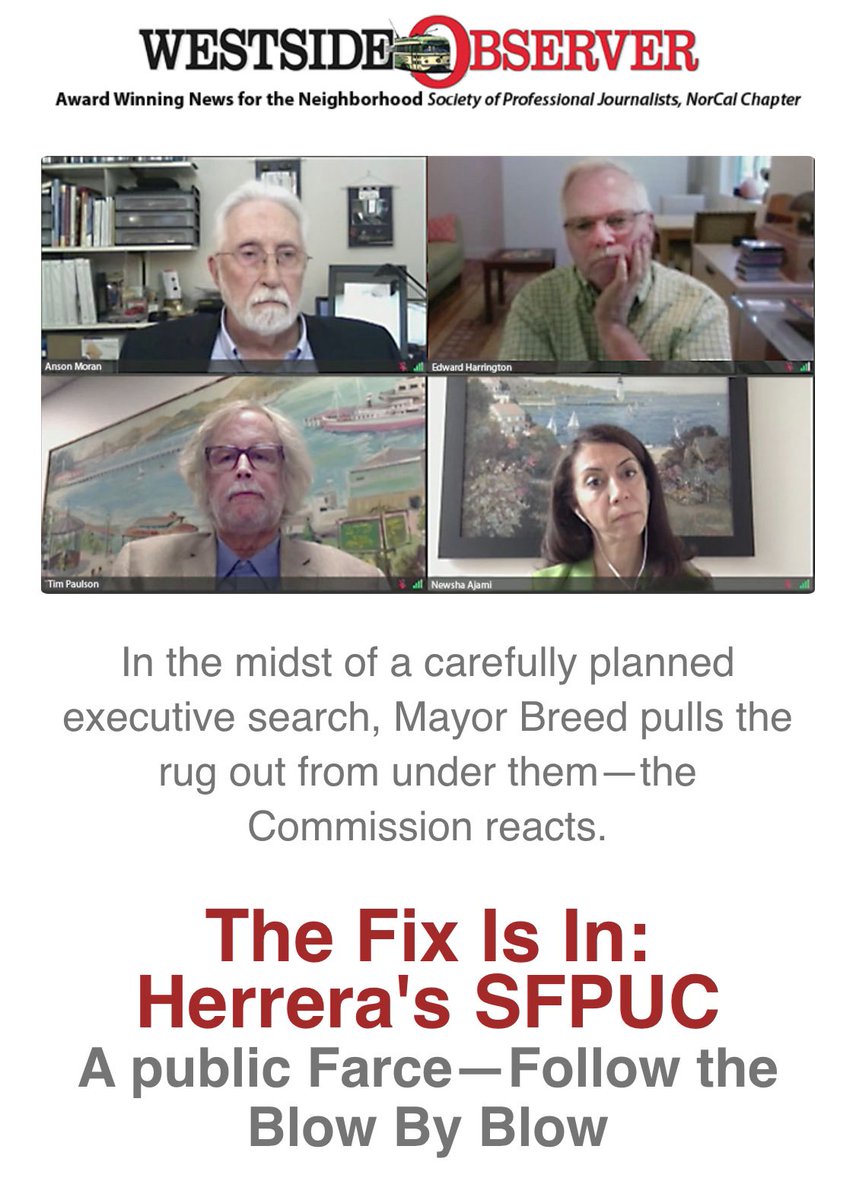 SfWhistleblower's tweet photo. TWEET TWEET
They may trace back to Brown, but @dennisherrera (@johnwcote & @sfchronicle,) was the “watchdog” on duty for twenty years. Now, he’s actually got Harlan’s old job! #WhatdidDennisKnow?
#CBSecrets💦 #CriticsFear #JoanneHoeper🏆 #SFPUCsEthicalMissteps #Cheetogate https://t.co/PljNlj9zoK