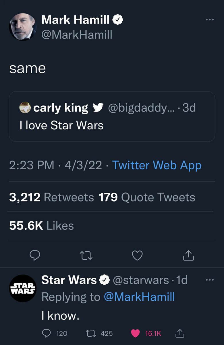 rph36's tweet photo. And sometimes the internet delivers. #starwars #iloveyou #iknow #iykyk https://t.co/5GLhlpTRoe