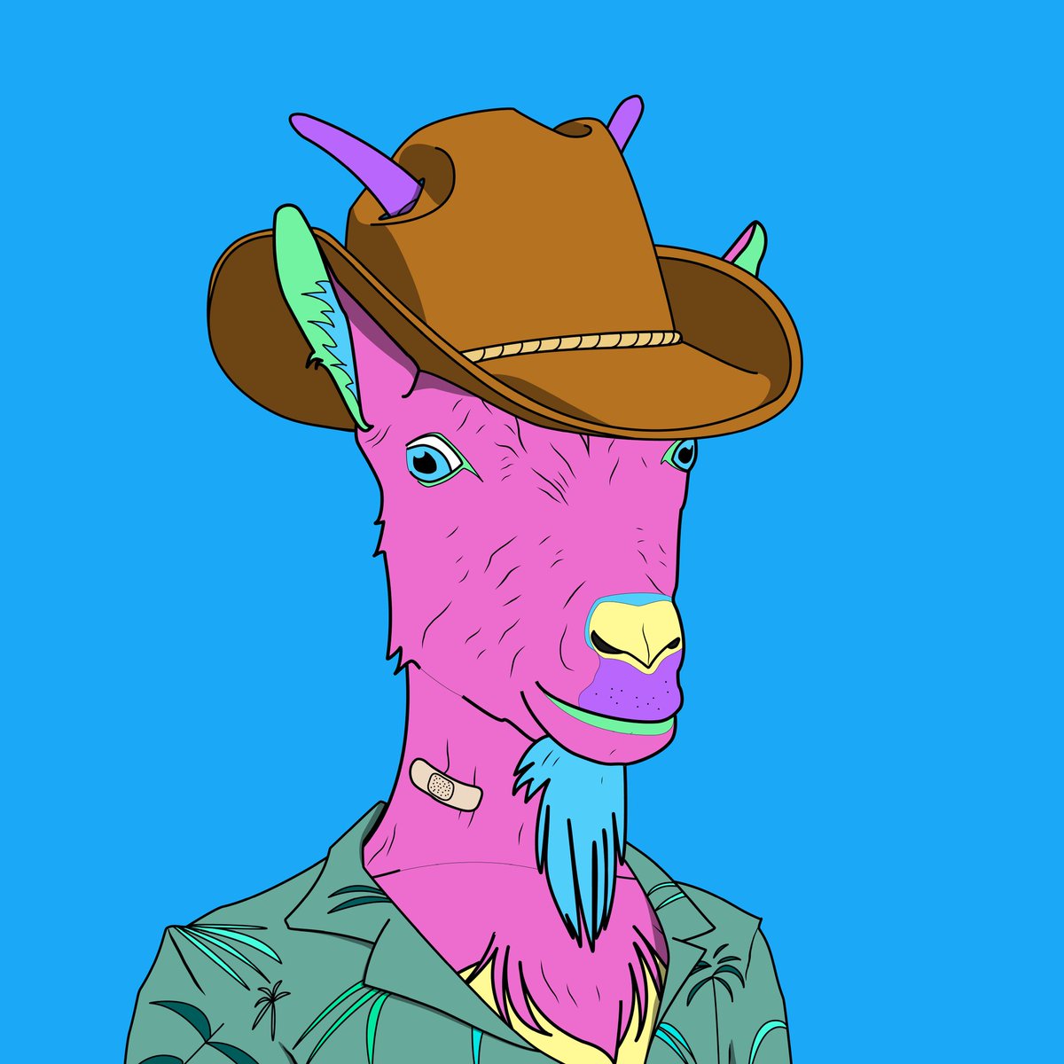 @MiraCabala @adaGOATS @ladri_25 @CardanoPony @805JDUB @SahadeoVanessa @LisaHagan7 @EmeraldRoots831 @Brandonisawful @GTFOfish @erickcNFT Welcome to the #GOATtribe! What a fantastic Vaporwave #LFGoat