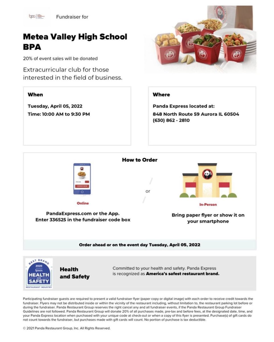 Metea Valley BPA tweet media