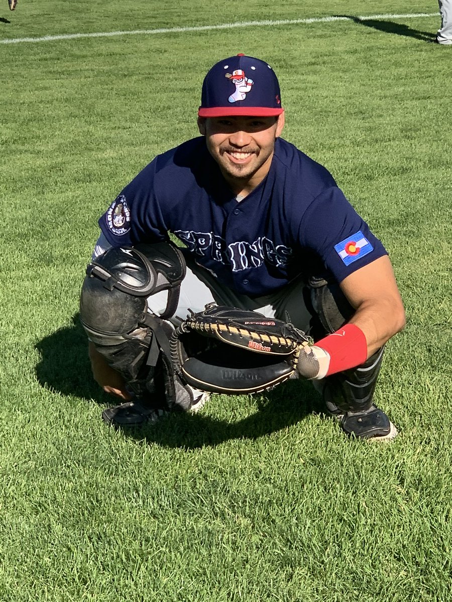 SpringsSnowSox's tweet photo. Former Snow Sox catcher Travis Tanaka has signed with the Eastside Diamond Hoppers of the @uspbl!!  Proud of you Travis! https://t.co/nyMkzs1ePI