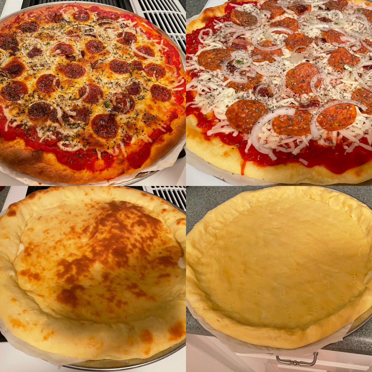 SAP__00's tweet photo. SAP’s Dinner 
#nohashtagSAP
KETO FatHead cheese stuffed pizza. https://t.co/pNOJrZfoS5