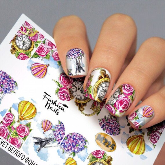 eznailsstore's tweet photo. Pink Roses, Purple Flower, Hot Air Balloon, https://t.co/FVBMkwxYWp #waterslidedecals #watertransfernails #waterdecals #nailstickers @etsymktgtool https://t.co/eNQxbAhBrt