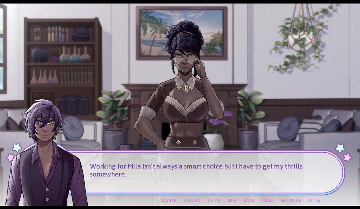 DreadfulEnchant's tweet photo. Its finally time for the official release of part one of Slippery Kiss!
Join our protagonist as he gets to know some unusual slimes in very intimate ways.
We've been working ridiculously hard on this for a long time. 
Play it here! https://t.co/EPkNujDc2z
#visualnovel #nsfw https://t.co/WWqrgFIShP