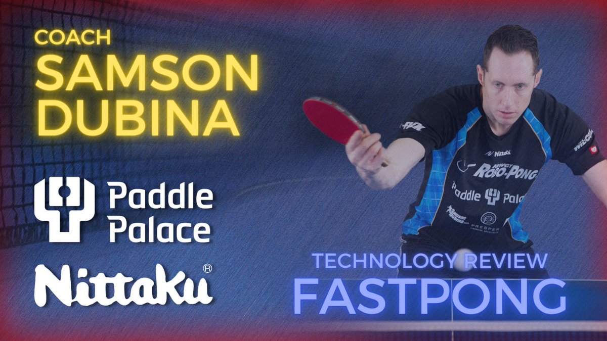 PaddlePalace's tweet photo. Samson Dubina introduces a new game to make robot  &amp; multi-ball more fun, FastPong.  👉 https://t.co/TaW3J1D2vx 👈 
#TableTennis #PingPong #PaddlePalace #Nittaku #FastPong #ITTF #USATT https://t.co/QRqHAg2GMo