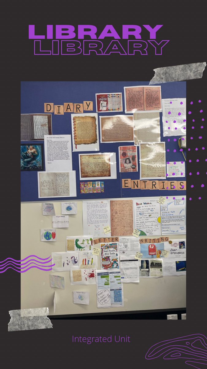 KingsgrovePS's tweet photo. Authentic examples of text construction embedded in the Stage 3 integrated unit “The Evolution of Time”
@JohnSelby6 @sjbrisigotti #library #integratedunit #wallsthatteach #wagoll https://t.co/nh9ELEmtQx