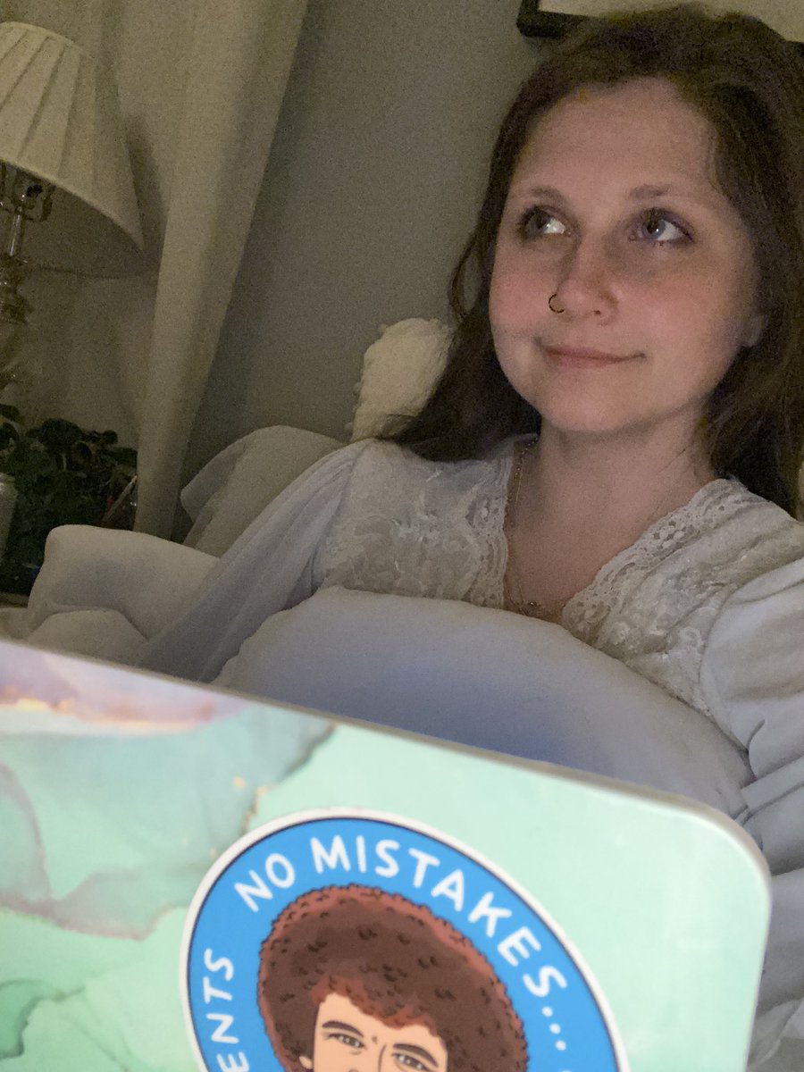 e_roseb's tweet photo. Me trying to figure out how my computer safety system encrypting itself out of its own charger charging it can be considered a happy accident while I finish working at 10 pm 🙂🥲 Bob Ross pls talk me to a state of calmness #isntthatnice
NO MISTAKES JUST HAPPY ACCIDENTS https://t.co/fIujZm8WRA
