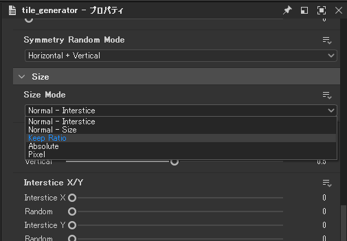 eicosapenta_01's tweet photo. @Milpixtwit TileGeneratorには"Keep Ratio"モードがありますので、もしかすると使えるかもです！ https://t.co/yH5l2JcYM4