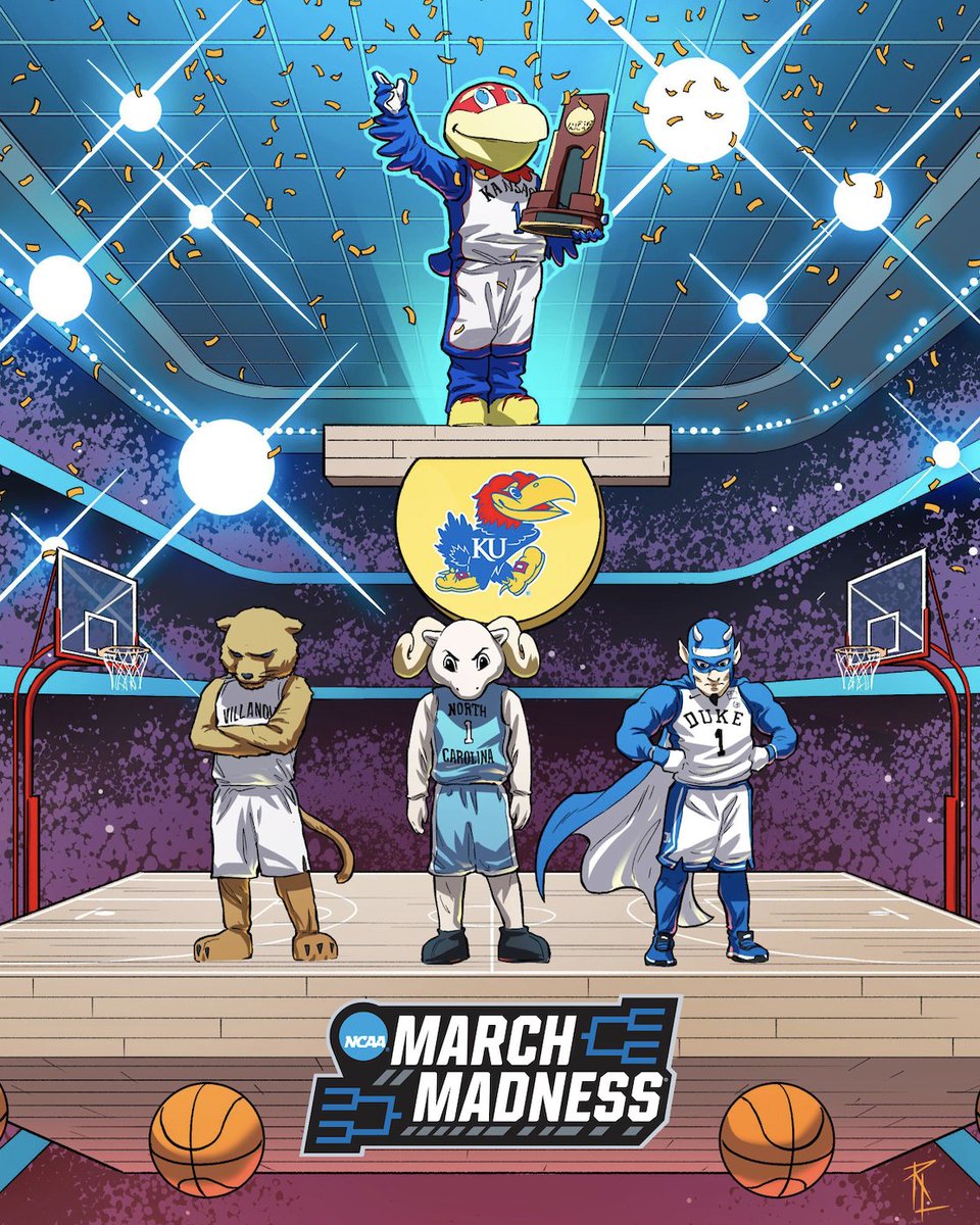 JAYHAWKS ARE THE LAST TEAM STANDING IN NOLA 🏆

#NationalChampionship