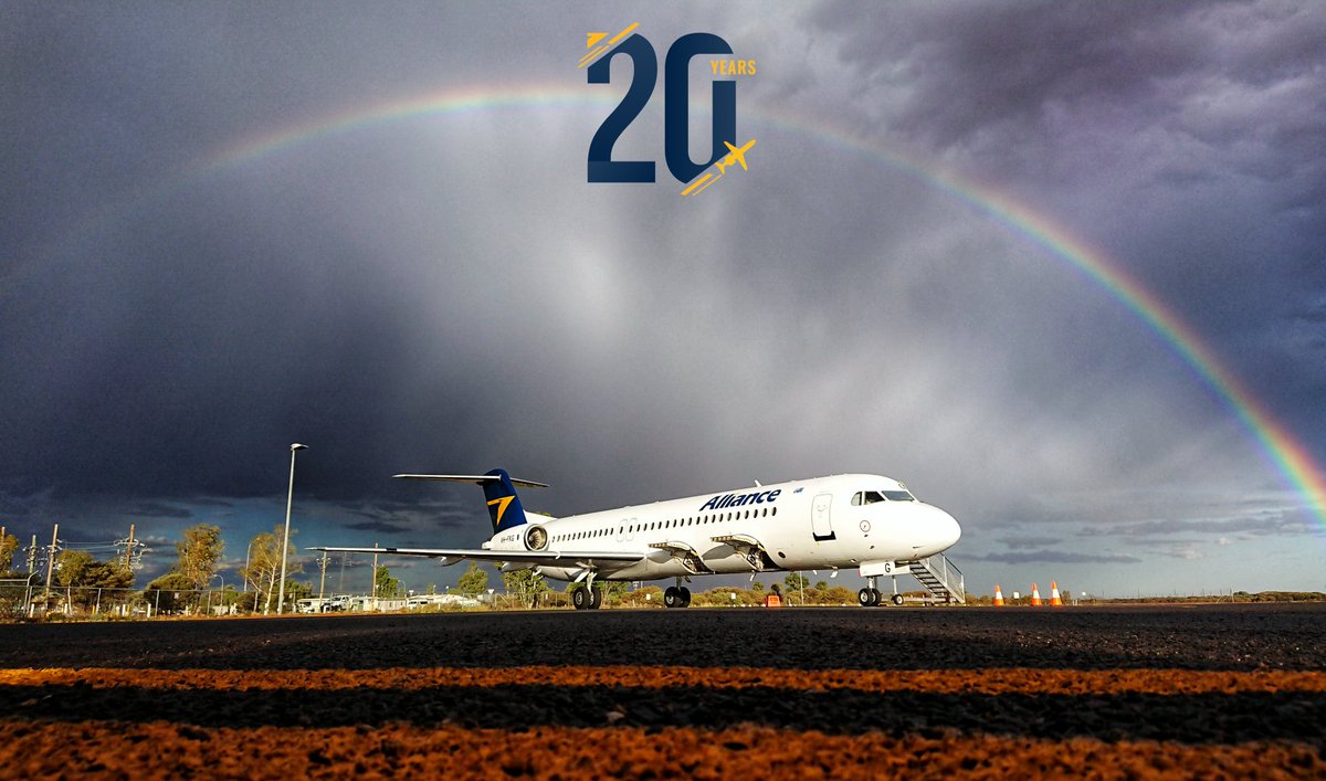 20 years in the air for Alliance – happy birthday to us!
Today marks a very significant milestone for Alliance Airlines.  20 years since the business was started by Steve Padgett, Scott McMillan, Hugh Jones and Stephen Bond. #thankyou #charter #fifo