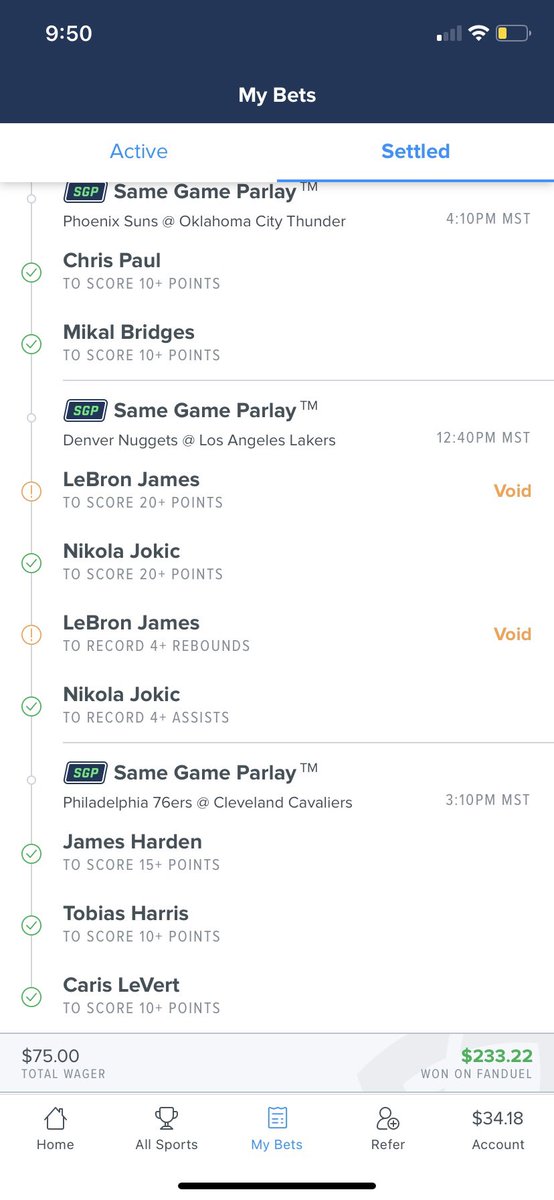 SeaannyP's tweet photo. 3 day win streak on my Bets 
If I win today it’ll be 4. 1 game left everything looking good https://t.co/OtO0kkdtbU