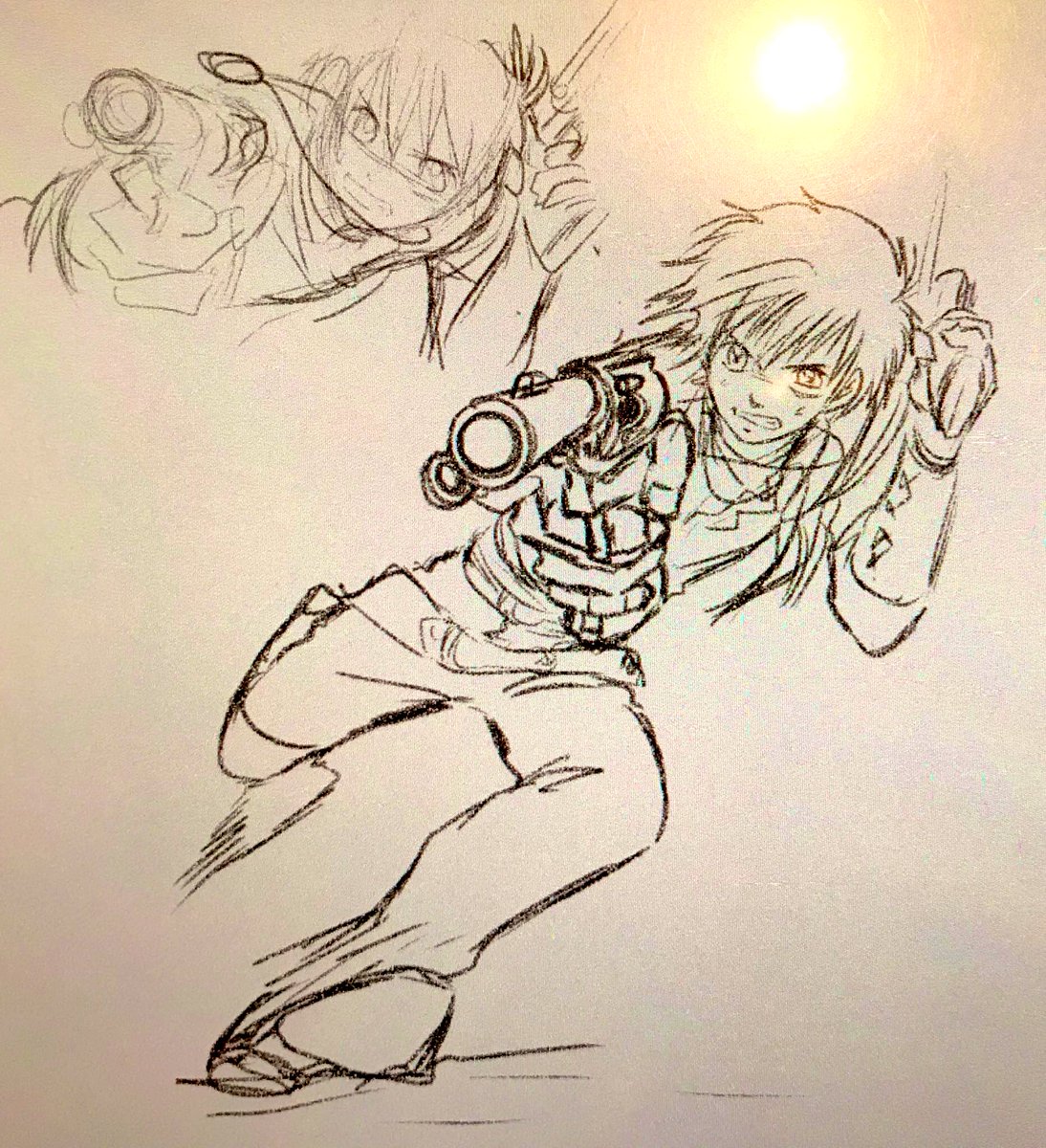 新章に関しては3年前から構想ありまして、イメージラフを本編描きながら描いてました🙄
3枚目は昨日今日描いた悪党その一のイメージラフ🙋‍♂️
さて、午後も仕事頑張るか💨 
