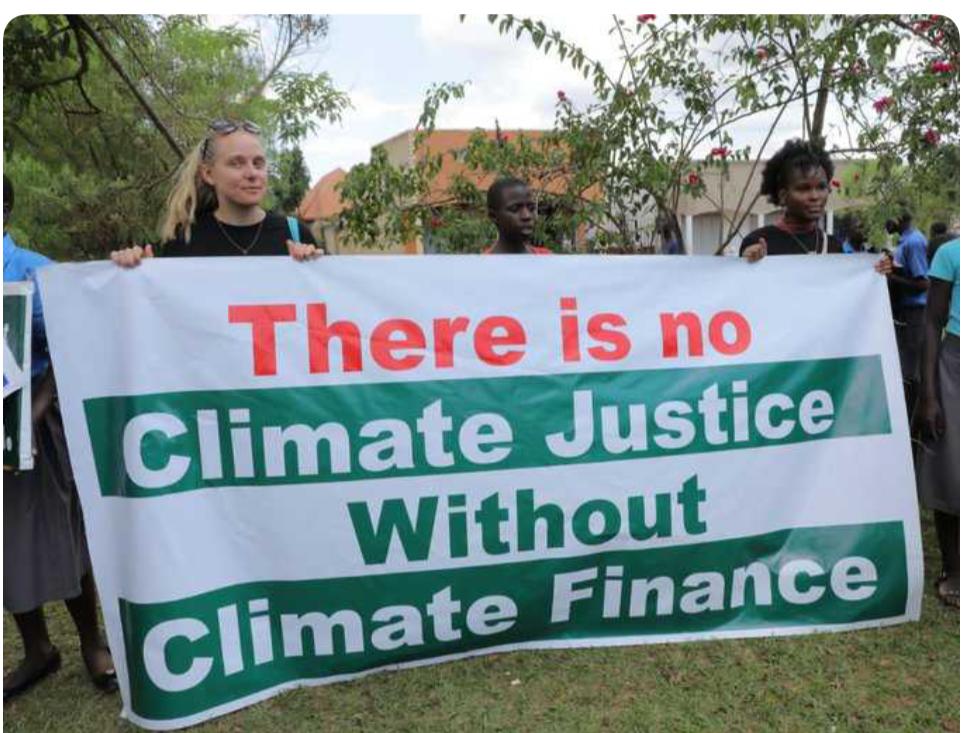 MyGreenFund's tweet photo. There is no #ClimateJustice without #ClimateFinance | https://t.co/mH1iEpcmZ7 🌍 https://t.co/ToaJnwa0VF