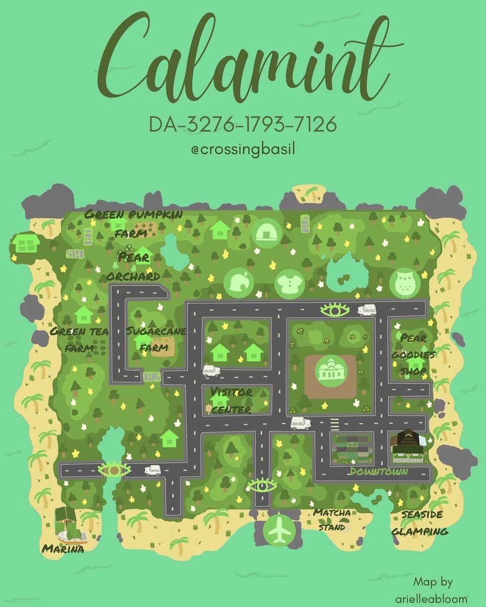 Calamint is here! 💚🌱 
#ACNH #AnimalCrossing #dreamaddress