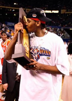 carmeloanthony's tweet photo. Congrats @KUHoops!

No feeling like it! #nationalchampionship https://t.co/SCt3dYIwCa