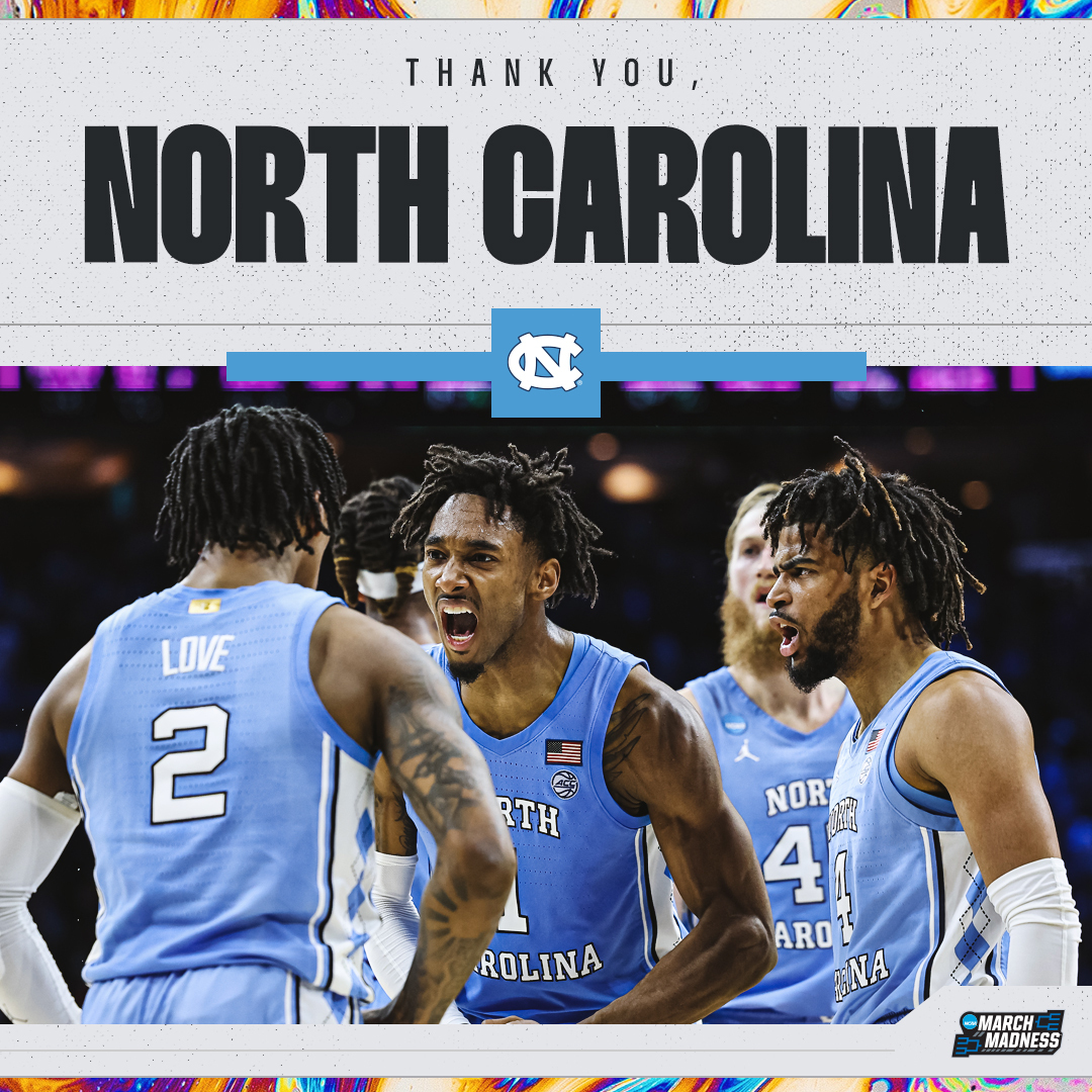A storybook season comes to an end.

Thank you, <a href="/UNC_Basketball/">Carolina Basketball</a> 🙏