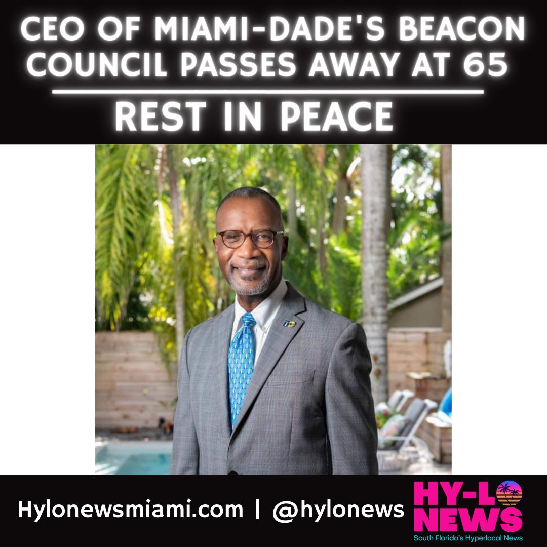 Hy_LoNews's tweet photo. Miami-Dade County lost a economic advocate and business giant with the sudden passing of Michael A. Finney.
Our prayers go out to the Finney family. We thank you sir for a job well done.
#MichealFinney #RESTINPEACE #BeaconCouncil #MiamiDade #MiamiBlogger #MiamiBlog #HyLonews https://t.co/kvlpx7ZPQN