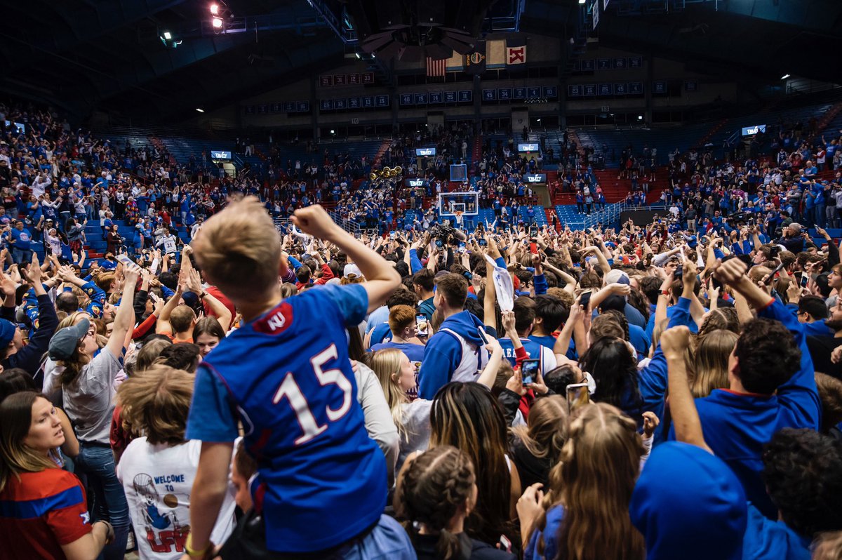 KUAthletics's tweet photo. ROCK CHALK CHAMPIONSHIP https://t.co/jZ60THkN3G