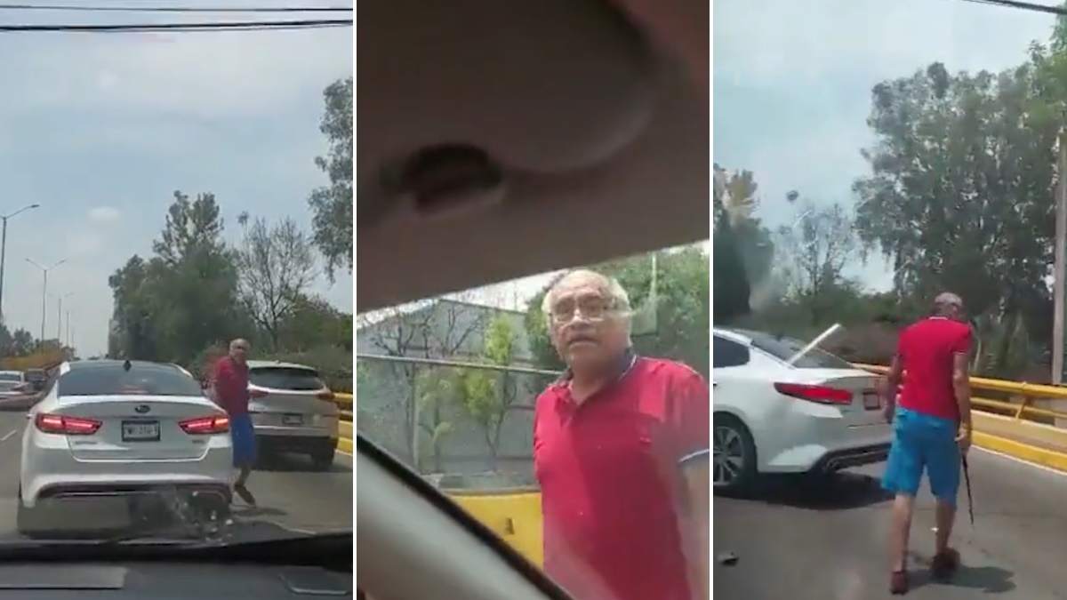 lopezdoriga's tweet photo. Lo que es no tener madre.
 
Así agredió este sujeto a un automovilista que viajaba con una menor de edad sobre Avenida Río Churubusco 
 
(VIDEO) https://t.co/BTiRexb2Zg https://t.co/aAfikeI4op