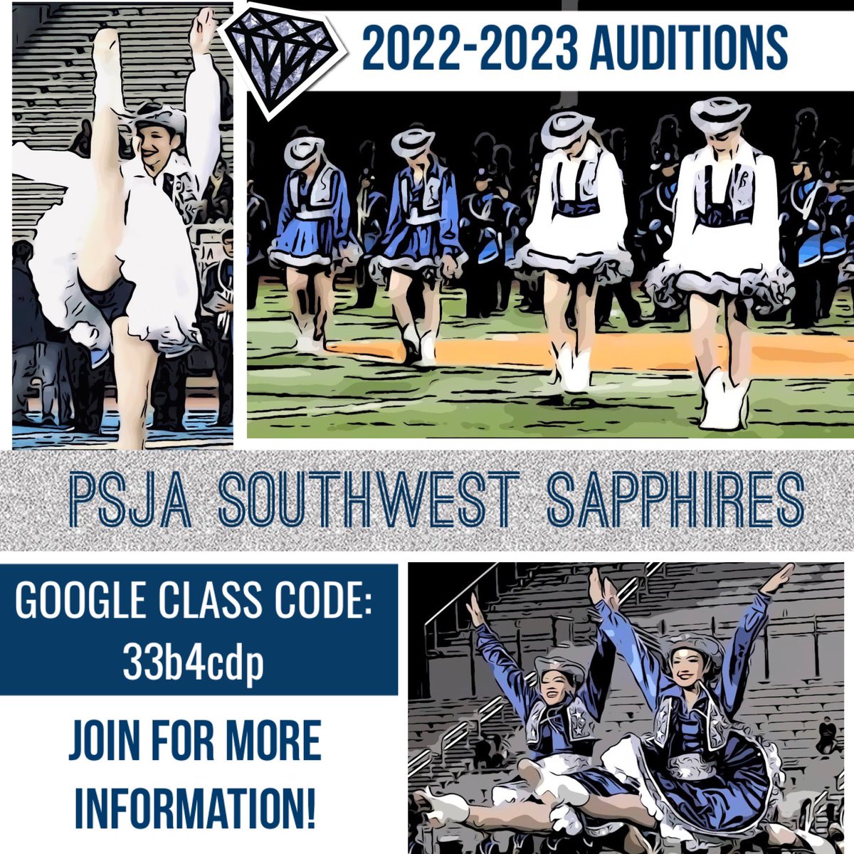 PSJA Southwest Javelina Sapphires share.