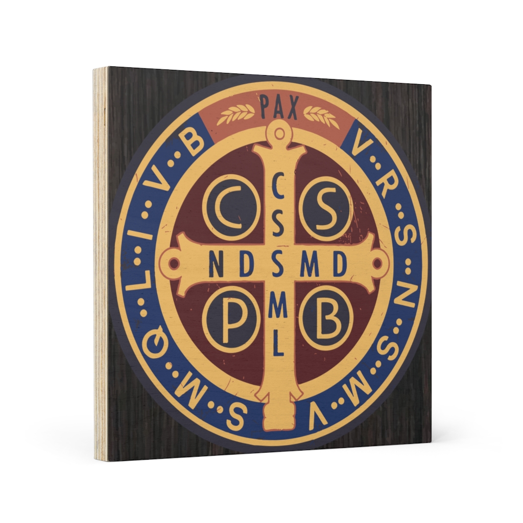 RosaryTeam's tweet photo. #WallArt #Décor #Prints The Saint Benedict Medal #WoodIcon #Icon
ViewProduct: https://t.co/8h1nXb1I5m
#PaxTecum #RosaryTeam https://t.co/C5SwYnrBC2
