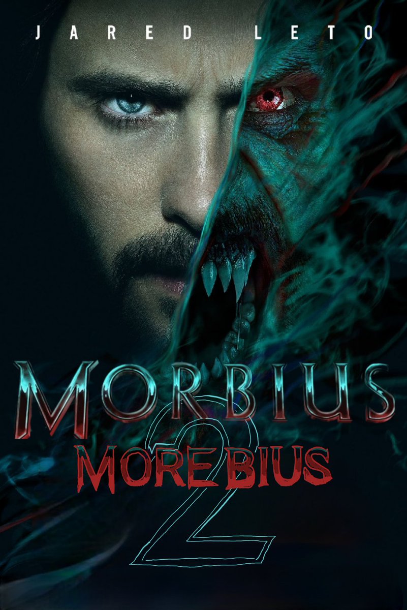 ShakeyPeachy's tweet photo. Considering how great #Morbius did in its opening weekend, can't wait for all the sequels. #MorbiusMovie #MorbiusMonday #MarvelComics #Sony #Marvel #MorbiusSweep #MostBius #Fourbius #MoreBius https://t.co/HrLkVrozqx