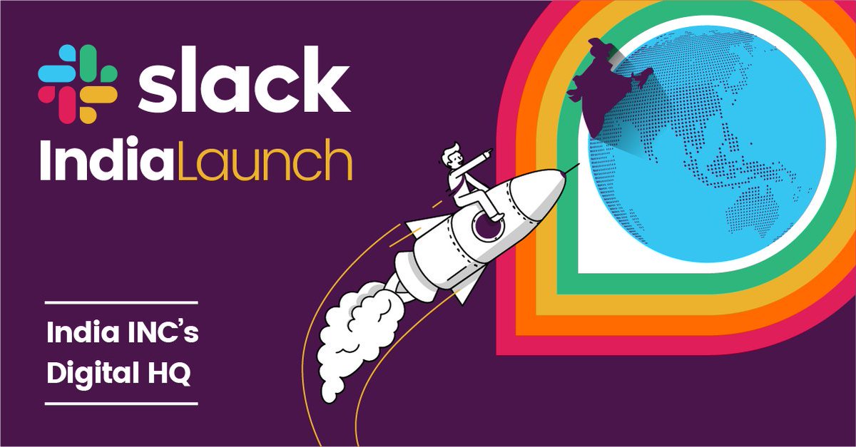 SlackHQ's tweet photo. Did you hear? Slack is in India—and we’re celebrating this week with India Slack Week! A big hello to our new friends in South Asia. 🧡🤍💚 https://t.co/kJT8Vb00gl