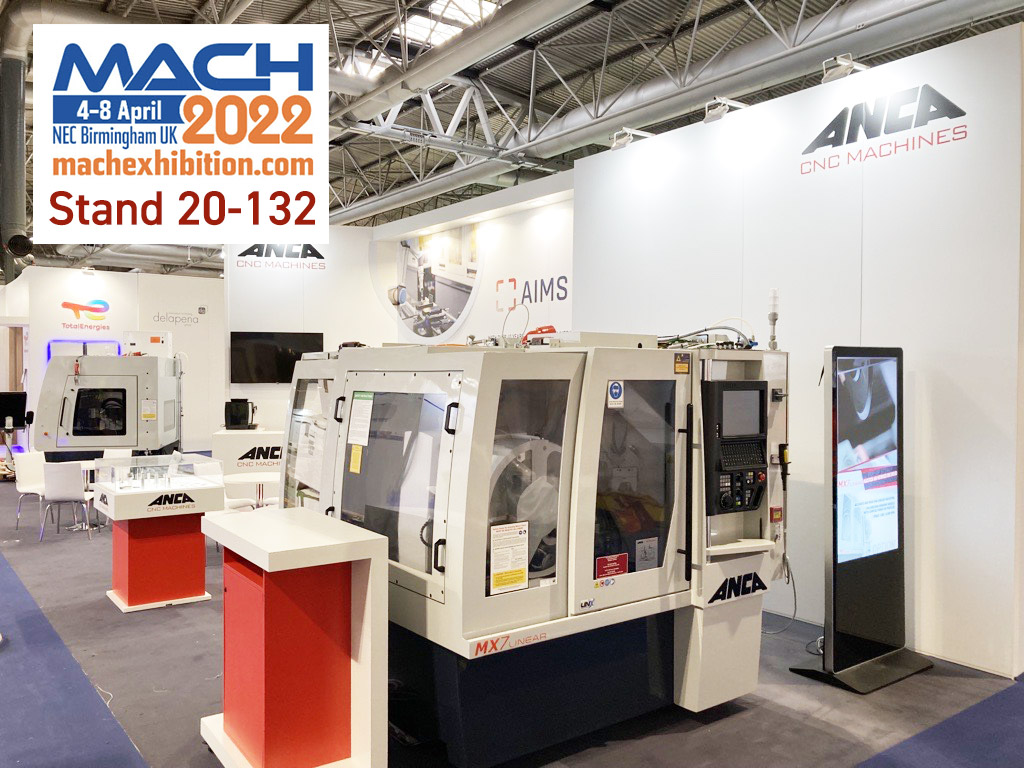ANCACNCMachines's tweet photo. ANCA is ready for MACH 2022! Visit us at Stand 20-132 showcasing the CPX Linear and MX7 Linear.

Our team is also well-equipped to discuss:

⭐ the spark generator on the EDG series
⭐ the GCX platform for hobs and skiving tools
⭐ AIMS solution https://t.co/AYDh0KIjQS