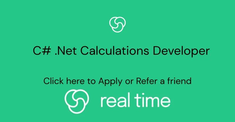 Love maths? Develop risk &amp; profitability pricing calculations on SAAS product in C# .Net for Aust Fintech, Tier 1 National &amp; Int'l client base

#CSHARP #DOTNET #PROFIT_RISK #CALCULATIONS #SYDNEY #PERM realtimeaustralia.com/job-search/?pu…