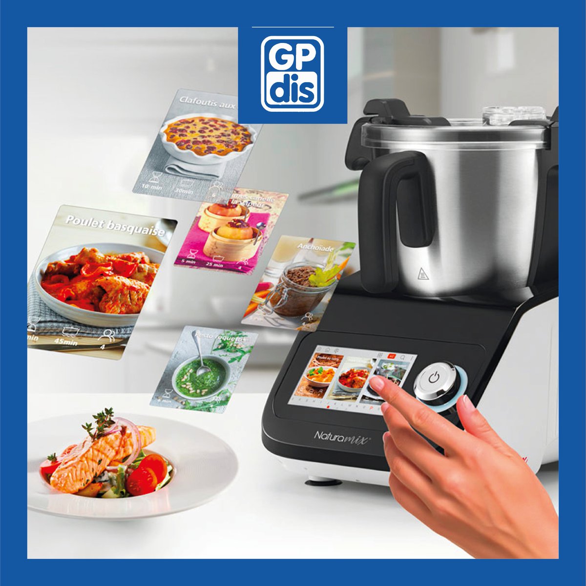 GpdisOfficiel's tweet photo. 👨‍🍳 Cuisiner comme un chef rapidement et facilement est possible grâce au robot NaturaMix !

👉 https://t.co/rqtZFcEIic | EAN : 3485617779346

#cuisine #cook #food #nourriture #siteweb #gpdis https://t.co/XV6J4dNww0