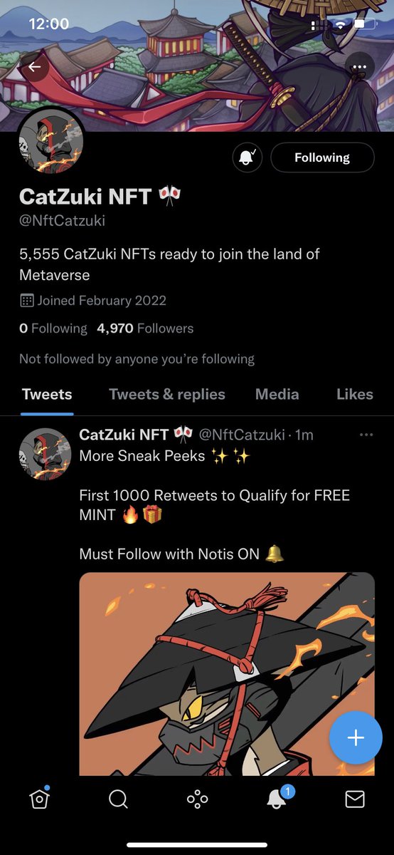 danwongso's tweet photo. @NftCatzuki Done. https://t.co/HSSYd3Zr7Z