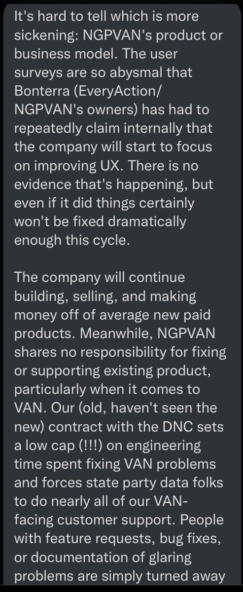 OrganizerMemes's tweet photo. An anonymous whistle blower who works for ngp van sent this in https://t.co/L7XsIebWSS
