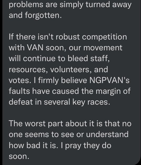 OrganizerMemes's tweet photo. An anonymous whistle blower who works for ngp van sent this in https://t.co/L7XsIebWSS