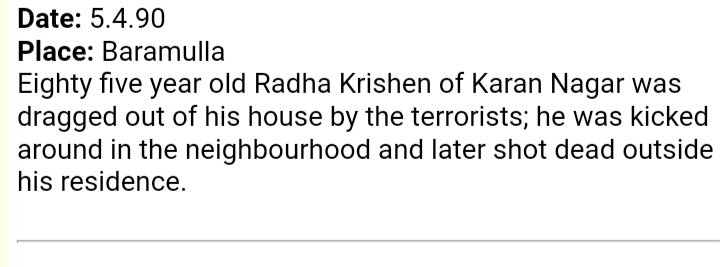 WMartyrs's tweet photo. #KashmiriHindus #KashmiriHinduGenocide #KashmiriHinduineExile #Kashmir #Tribute to our #Martyrs #1990s https://t.co/e6Fo2L0ySp