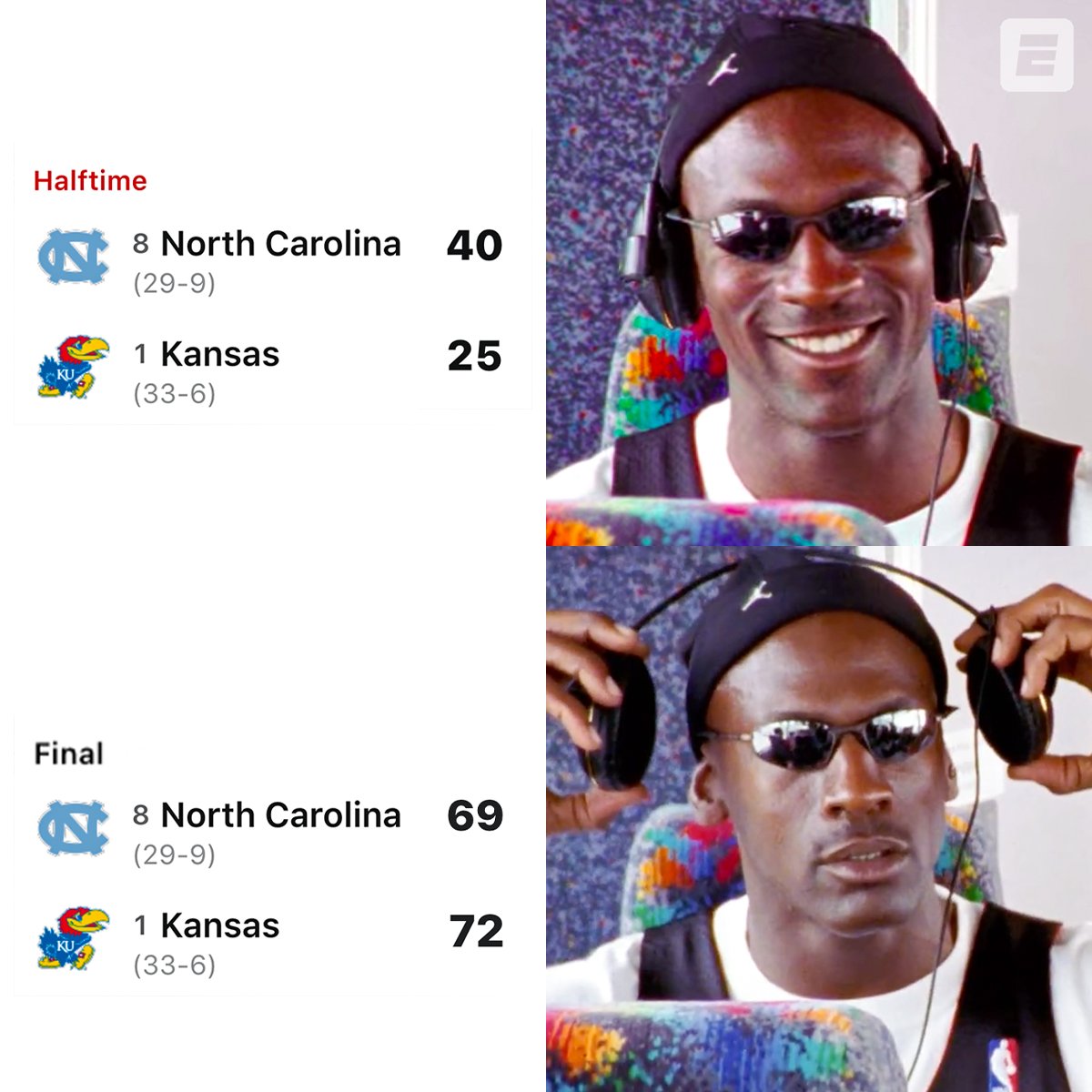 A tale of two halves 👀

#NationalChampionship