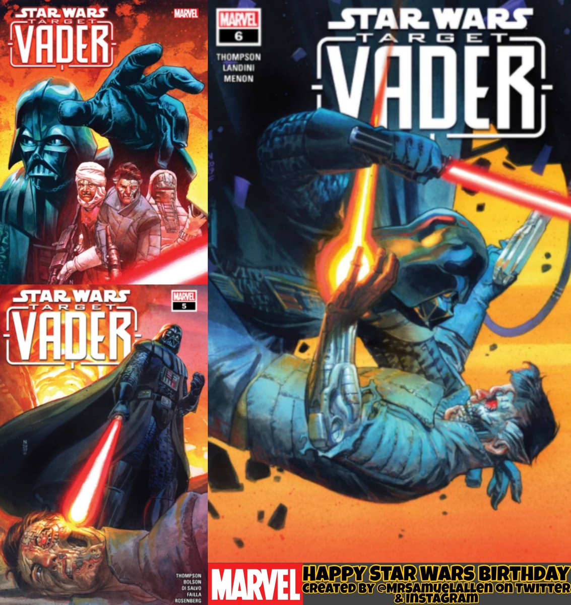 MrSamuelAllen's tweet photo. Happy Birthday to @NicKlein, he worked as cover artist on #TargetVader1, #TargetVader2, #TargetVader3, #TargetVader4, #TargetVader5 & #TargetVader6. Follow him also on Instagram https://t.co/z7dBBgrwcn. May he have a good one. https://t.co/uHvT5cBvUQ
