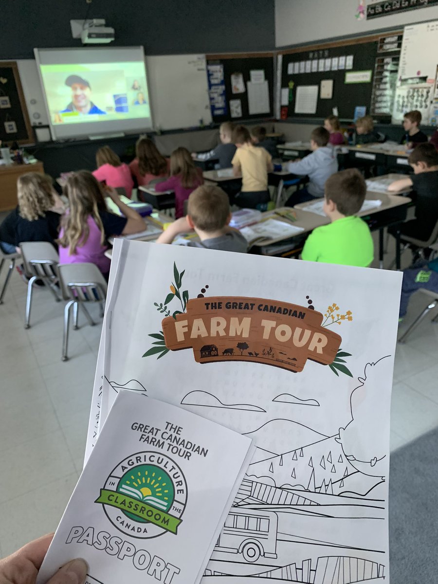 HoffmanShelene's tweet photo. The Great Canadian Farm Tour was a great success in our classroom @cudworth_school We all learned so much! #GCFT22CONTEST #AgIntheClassroom #virtualtour https://t.co/CrBAqHBj9X