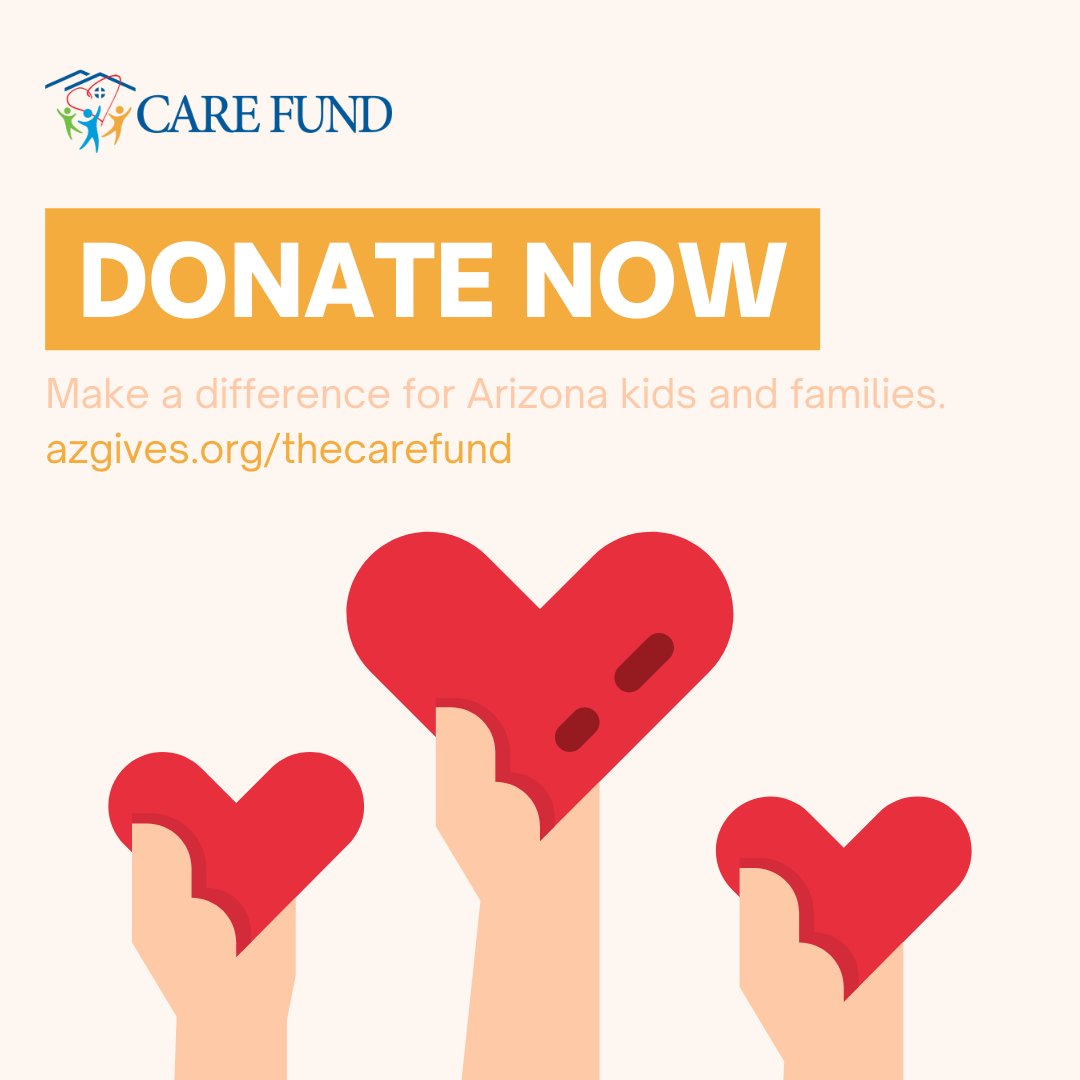 TheCareFund's tweet photo. #AZGivesDay is Tuesday, April 5th!  Help us meet our goal of $3,310, which is the average amount of the AZ family grant.  Click here to learn more or to donate!
 https://t.co/T4RnRz1fjv https://t.co/nkwWn4wOif