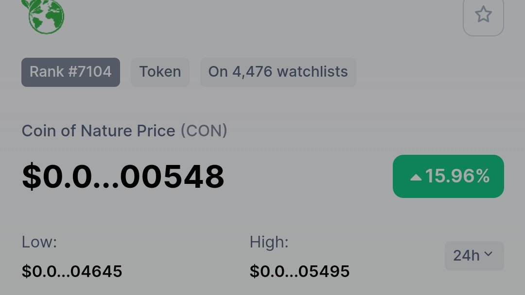 MemeQueenSol's tweet photo. We are up +15.96% On CMC today π
500% incoming? Let's see π
#PancakeSwap #BSCGEM #Shibnobi #BabyDogeCoin #coinofnature https://t.co/Zuo0yJa5tS