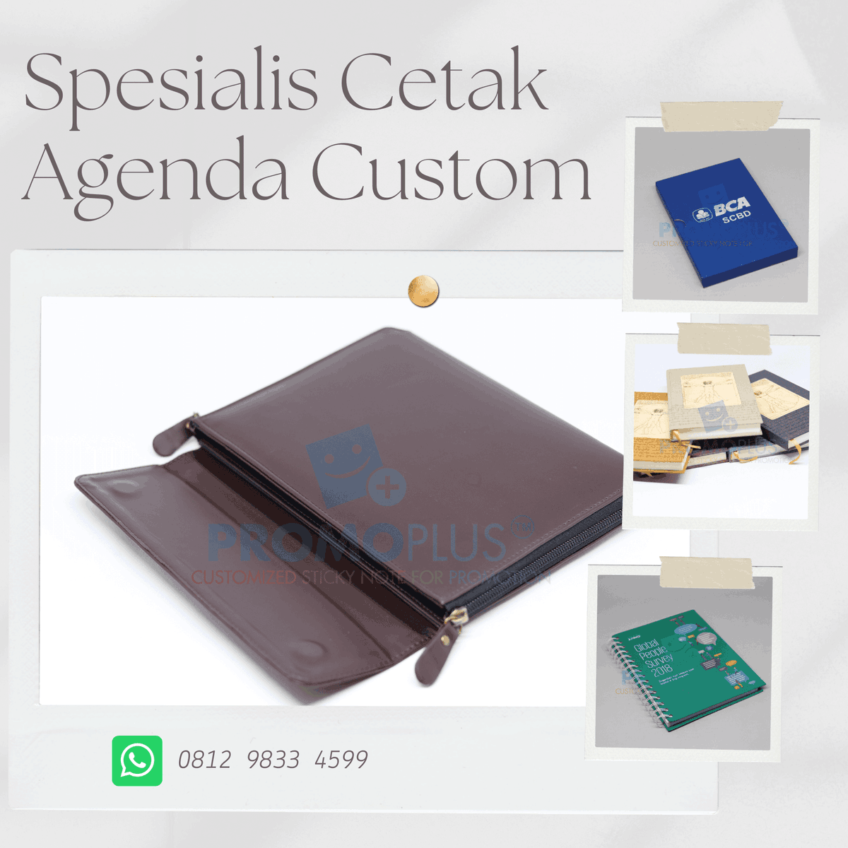 Indopromoplus's tweet photo. Kami memproduksi buku agenda yang didukung oleh mesin modern sehingga warna dan gambar sama akuratnya dengan hasil cetakan.
dan menghadirkan Buku Agenda Custom menggunakan Cover Kulit ataupun Hard Cover

Klik Aja
https://t.co/hLrMa3zD26 https://t.co/NS1UnHJSyu
